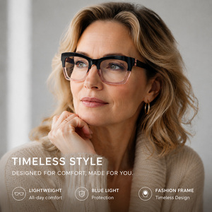 <span class=keywords><strong>Gafas</strong></span> <span class=keywords><strong>con</strong></span> Logotipo Personalizado de Nuevo Estilo de Moda, <span class=keywords><strong>Gafas</strong></span> <span class=keywords><strong>con</strong></span> Bloqueo de Luz Azul <span class=keywords><strong>para</strong></span> Mujer, Montura Óptica <span class=keywords><strong>para</strong></span> Lectura - Product Image 1