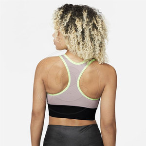 Soutien-gorge de sport confortable en tissu extensible, léger, pour la gym et l'entraînement - Product Image 2