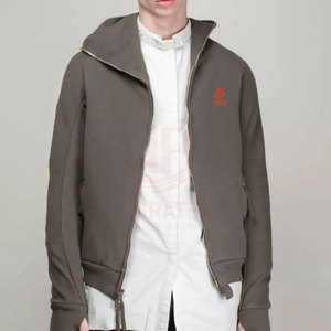 Pasamontañas con Capucha Personalizado para Hombre, Invierno, 100% Algodón, Forro Polar, Bolsillos con Cremallera, Alta Calidad, Último Diseño, Color Sólido - Product Image 6