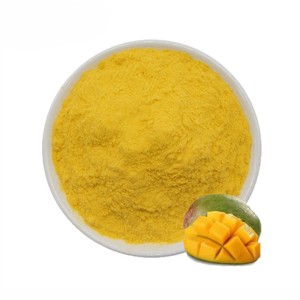 Poudre de mangue mûre lyophilisée de qualité supérieure, 100% naturelle, pour boissons, smoothies, desserts et mélanges de boissons instantanées - Product Image 1
