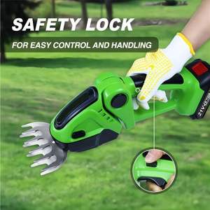 Cortasetos Eléctrico 2 en 1 de 21V, Tijeras Inalámbricas para Césped y Arbustos, Recortadora de Setos Portátil a Batería - Product Image 5