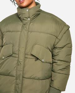 Chaqueta Deportiva de Invierno para Mujer, Acolchada con Algodón, con Calefacción Eléctrica, Transpirable, con Cierre de Cremallera, Resistente al Viento - Product Image 4