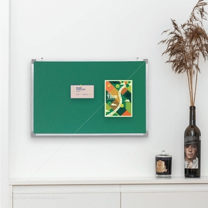 Tablero de anuncios de fieltro verde con marco de franela SYH con función duradera para mostrar mensajes - Product Image 6
