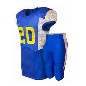 Tenue professionnelle de joueur Stellar Field Player conçue pour une mobilité fluide, résistance à la traction, impression, uniforme de football américain - Product Image 2