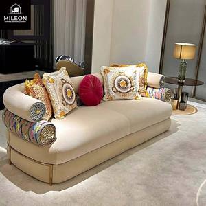 Medusa Carezza Italie Designer Moderne Fantaisie Creative Sectionnel Salon <span class=keywords><strong>Canapé</strong></span> Velours <span class=keywords><strong>3</strong></span> <span class=keywords><strong>Places</strong></span> Luxe <span class=keywords><strong>Canapé</strong></span> Ensemble pour La Maison - Product Image 1