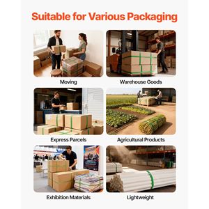 Heavy Duty Banding Sealer Tool Kit 1500 ft PET Band 450 Metal Seals 150 <b>Corner</b> <b>Protectors</b> Gloves Readymade Strapping Solution - Product Image 6