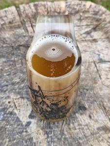 Mug en corne naturelle artisanal, style animal exquis, poli pour une expérience de plaisir supérieure - Product Image 3