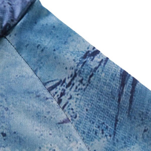 Camiseta de Manga Larga con Capucha para Hombre, Protección UV, Estampado de Peces, Ajustada, de Poliéster, para Verano y Actividades al Aire Libre - Product Image 5