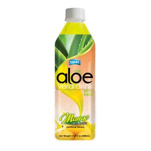 Boisson aromatisée Tan Do Aloe Vera 500ml en bouteille PET, faible en gras, 100% pure, saveurs Ananas, Fruit de la Passion, Mangue, Noix de Coco, 10 Brix - Product Image 6