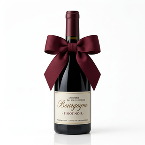 ริบบิ้นโกรเกรนสีแดงเบอร์กันดีขนาด 25 มม. ขายส่ง สำหรับตกแต่งห่อของขวัญ งานเย็บปักถักร้อย งานประดิษฐ์ดอกไม้ - Product Image 5