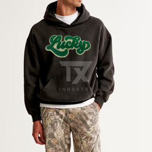 Online Best Selling <b>Pullover</b> <b>Men</b> Chenille Embroidery Hoodies Top Quality <b>Men</b> Hoodies Best Product Chenille Embroidery Hoodies - Product Image 3