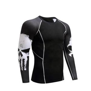 เสื้อรัดกล้ามเนื้อแขนยาวสำหรับผู้ชาย แบบไฮบริด สำหรับกีฬา MMA BJJ แห้งเร็ว เหมาะสำหรับการฝึกซ้อม สินค้าขายส่งจากสหรัฐอเมริกาและยุโรป กำลังเป็นที่นิยม - Product Image 4