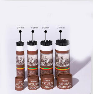 Set di Carboncini di Salice Naturali con Anima Morbida 3-9mm per Artisti e Principianti per Schizzi e Disegno - Product Image 5