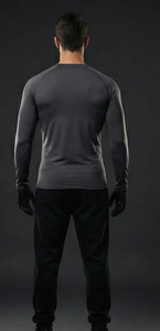 Nouveaux t-shirts pour hommes à manches longues, en jersey de polyester doux, design estival, couleur unie, décontractés, de qualité supérieure - Product Image 2