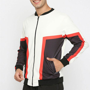Blouson Bomber Décontracté pour Homme avec Poignets en Tricot Côtelé, Coupe-Vent Léger, Vêtement d'Extérieur, Fournisseur en Gros à Faible MOQ - Product Image 6