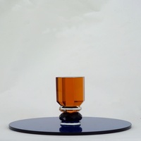 Plateau à fruits élégant en cristal K9, plat de service en verre pour la décoration de table à la maison