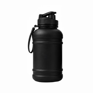 Eco-friendly Stainless Steel Shaker <b>Bottle</b> Plastic Lid for <b>Protein</b> Shakes Thermal Insulation Keep Hot Cool Gym Half-Gallon Water - Product Image 3