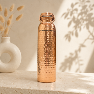Traditional Copper Water <b>Flask</b>. ( Certified pure copper ) - Product Image 1