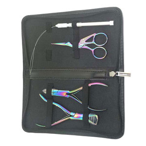 Kit de Herramientas Profesional para Extensiones de Cabello: Alicates de Acero Inoxidable, Tijeras, Peine, Clips, Aguja de Bucle, Cuentas Duraderas para Extensiones de Cabello - Product Image 4