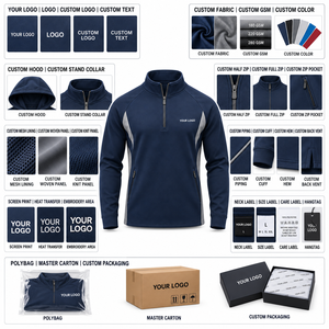 Veste technique coupe-vent en tissu extensible tissé, veste de performance pour le sport, fabrication OEM ODM, vêtements de sport pour le jogging et le fitness - Product Image 3