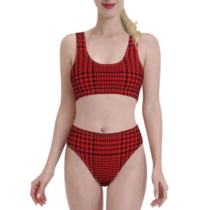 Conjunto de Bikini Personalizable de Alta Calidad 100%, Traje de Baño de 2 Piezas, Diseño de Bikini para Mujer - Product Image 1