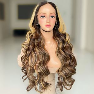 Perruque de Cheveux Naturels Vietnamiens de Qualité Supérieure 100% Cheveux Humains, Perruque Frontale en Dentelle, Cheveux Ondulés - Product Image 5