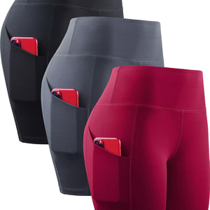 Shorts de sport taille haute sur mesure de qualité supérieure pour femmes, en tissu Spandex respirant à mémoire de forme, écologique et à séchage rapide, conçus pour - Product Image 1