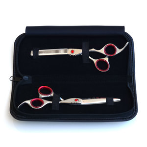 Professional Stainless Steel Vg10 Steel Hairdressing Scissor <b>Set</b> <b>Razor</b> Sharp Barber Thinning Hair Salon Shear Customized Box - Product Image 3