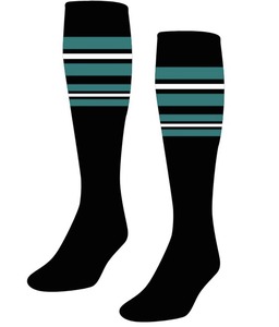OEM Service Custom Team Logo Name/Number Sublimated Breathable Anti-Bacterial Athletic Crew Sports <b>Socks</b> Cotton/Spandex - Product Image 4