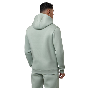 <b>Mens</b> Sage <b>Green</b> Fleece Hooded <b>Tracksuit</b> Casual Athletic Gymwear Jogger Set Streetwear Winter Sports Activewear Outfit - Product Image 2