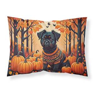 Affenspinscher ของตกแต่งงานศิลปะขนาดมาตรฐานน้ำหนักเบานุ่มพิเศษดูแลง่ายปลอกหมอนและปลอกหมอนอิงคอลเลกชันฤดูใบไม้ร่วง - Product Image 1