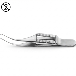 Pinzas Corneales Manuales Desechables de Acero Inoxidable Harms-Colibri, Instrumento Quirúrgico Oftálmico para Uso Hospitalario - Product Image 4