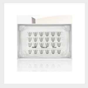 Extensiones de pestañas <span class=keywords><strong>Nagaraku</strong></span> Olrio sin <span class=keywords><strong>pegamento</strong></span>, paquete individual de pestañas individuales PLUS transparentes cortas, 2 tipos, elige 1 tipo de extensiones de pestañas - Product Image 5