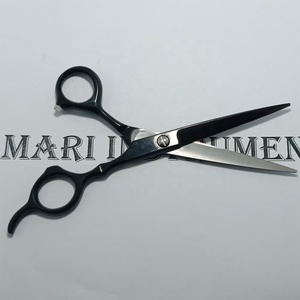 กรรไกรตัดผมสีดำคมกริบ ขนาด 6.0 นิ้ว สำหรับช่างตัดผม - Product Image 3