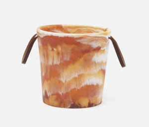 ถังน้ำแข็งเรซิ่นอีพ็อกซี่สีเทาแบบทำมือ ลายวน สำหรับใส่ไวน์ แชมเปญ เหมาะสำหรับใช้ในบ้าน โรงแรม งานเลี้ยง และพิธีต่างๆ - Product Image 1