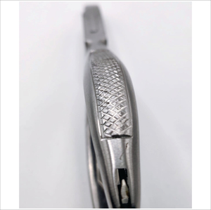 D501 Coupe-cuticules en acier inoxydable argenté de haute qualité pour pédicure, outils de soin des ongles avec logo personnalisé - Product Image 2