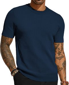 Fade Resistant Textured Skin Friendly Mens Modern Fashion <b>Wardrobe</b> Essential Fresh Feel Flexible Long Lasting Performance Front - Product Image 2