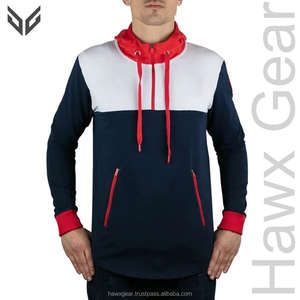 Sudaderas con capucha ligeras del fabricante para hombre, de color sólido cuello con capucha, teñido liso para la temporada de invierno, MOQ bajo - Product Image 2