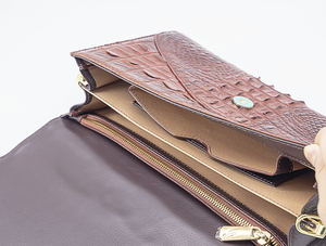 OEM/ODM 2024 Sac fourre-tout de luxe pour femmes Sac à main personnalisé avec logo en cuir de luxe pour femmes et doublure en PU - Product Image 6