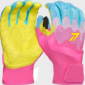 Guantes de Bateo de Béisbol para Mujer de Alta Calidad, Color Personalizado, Palma de Piel de Oveja, Dorso Perforado, Logotipo Bordado - Product Image 2