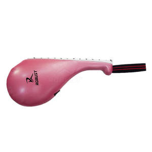 แผ่นรองเตะเทควันโดสำหรับฝึกซ้อม แข็งแรง ทนทาน ซับแรงกระแทก ทำจากหนังวัว เป็นมิตรต่อสิ่งแวดล้อม ระบายอากาศได้ดี - Product Image 6