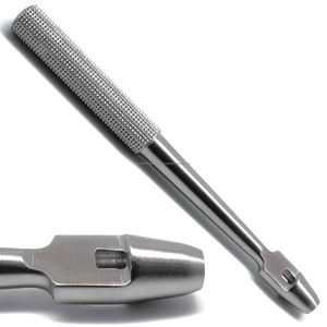 Punzón de tejido dental recto, instrumento quirúrgico de acero inoxidable con agarre moleteado, manual, reutilizable, autoclavable, clase I, para cirugía. - Product Image 5