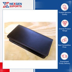 Cubierta de Cuero Personalizada Hecha a Mano para Chequera, Calidad Garantizada, Disponible en Cantidad al por Mayor a Precio de Mercado con Descuento - Product Image 4