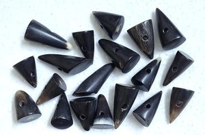 Eco-Friendly High Quality Polished Buffalo Horn <b>Toggle</b> Tip (Animal for Fashion Winter Jackets Long Coats Sewing Clothing Design - Product Image 2