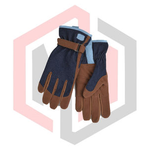 Gants de jardinage en cuir de porc de qualité supérieure, résistants aux épines, ventilés, antidérapants, anti-coupures, sans silicone, robustes pour le travail et l'élagage en extérieur - Product Image 2