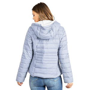 Latest Design <b>Cheap</b> Price Women's Winter <b>Puffer</b> <b>Jacket</b> Low MOQ Solid Color Cotton Waterproof Eco-Friendly New Fashionable - Product Image 3