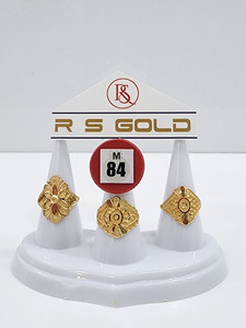 Anillo de Dedo de Oro Sólido de 22k para Mujer, Diseño Floral Tradicional, Anillo de Filigrana de Oro Amarillo Real, Joyería de Lujo para Novia y Boda - Product Image 2