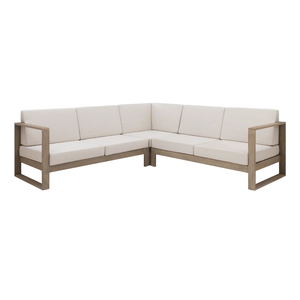 Ensemble de meubles de jardin résistant aux intempéries et aux UV, en alliage d'aluminium, garantie 1 an, design moderne, fabriqué au Vietnam. - Product Image 3