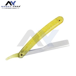 Rasoir droit professionnel MAMAZ YARA pour hommes, rasoir à lame unique de haute qualité pour rasage humide, avec verrouillage coulissant, pour barbier et toilettage - Product Image 6