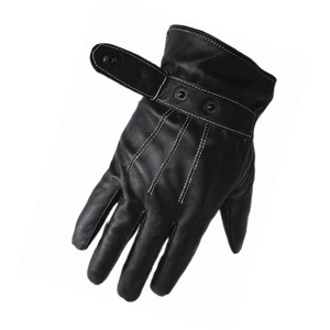ถุงมือแฟชั่นฤดูหนาวราคาโรงงาน ป้องกันการบาด ทนไฟ นุ่ม สบาย ทำจากหนัง - Product Image 3